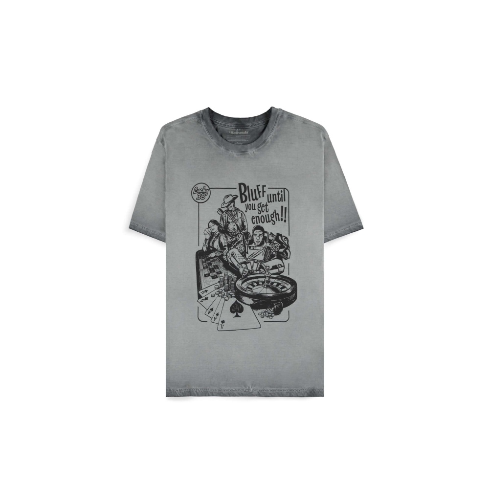 Fallout TV Series - Short Sleeved Unisex Tshirt - Grijs